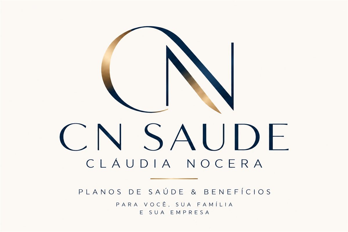Logotipo CN Saúde — Cláudia Nocera, Planos de Saúde e Benefícios